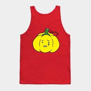 Sorry Yellow Bell Pepper Tank Top